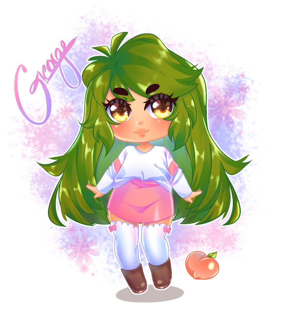 xBitchniix's tweet photo. I’m about halfway done with all my commissions and still need to keep commissions open. So anyone want a chibi like this for $20 USD? Could even be a custom design #commissionsopen #opencommission #customcomission #commission #chibicommission https://t.co/arK063s2Q3