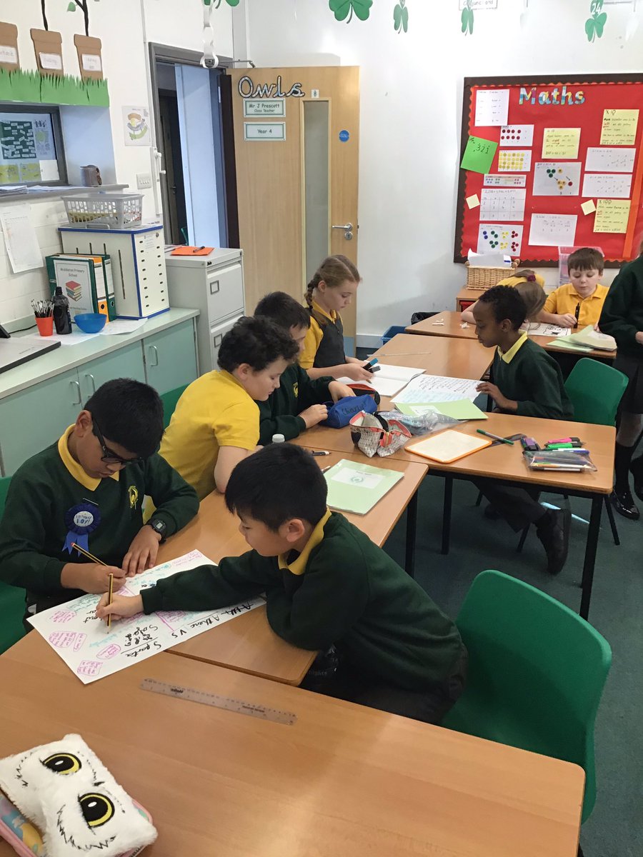 owlsMPS's tweet photo. Year 4 Owl Class creating Sparta Vs Athens posters to identify similarities and differences. https://t.co/S0xHvrKW15
