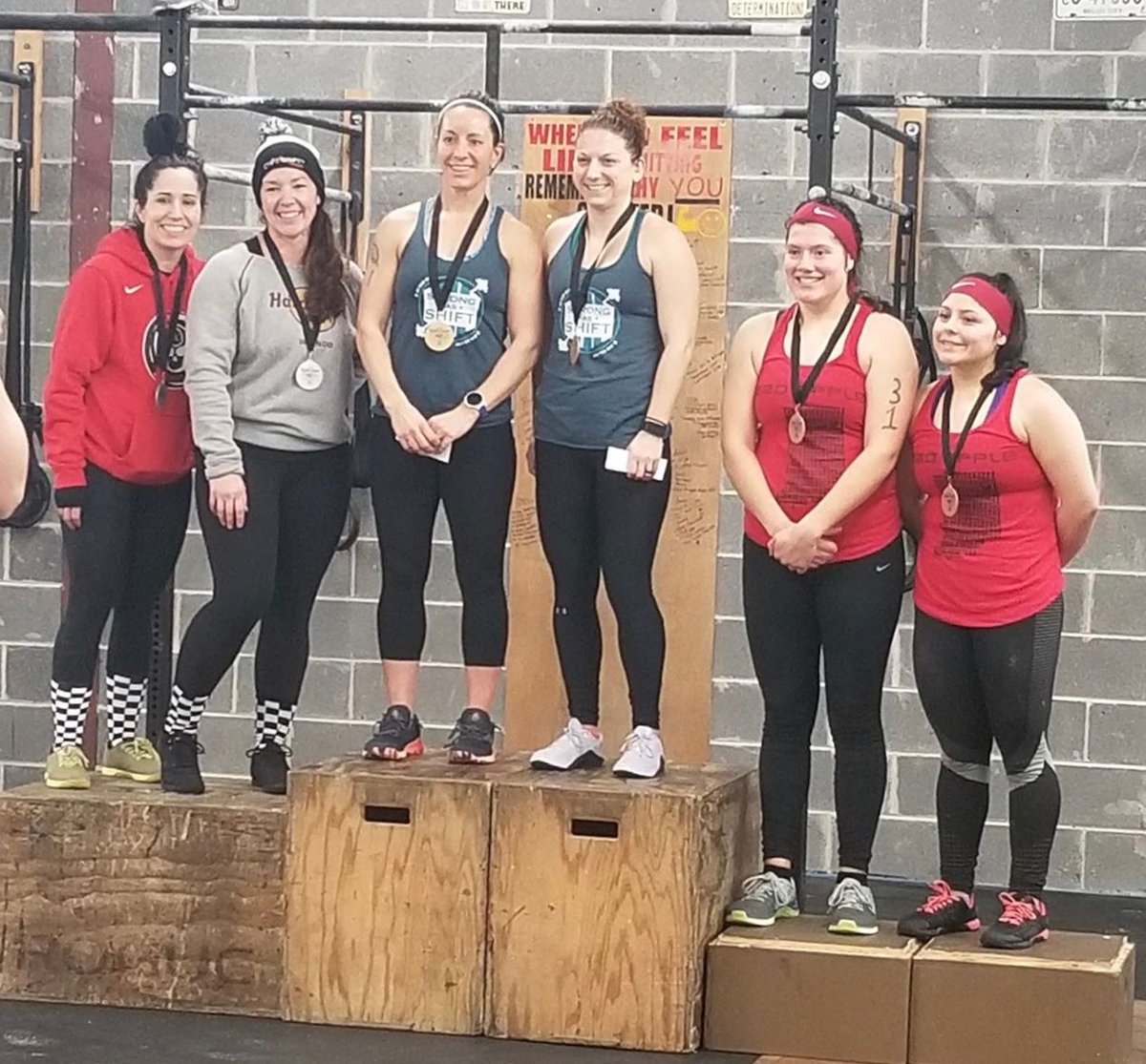 "We wanted custom shirts made for a competition. Underground has been a previous supplier and always has great customer service. Winning first place was icing on the cake but everyone loved our shirts!"

#printedbyUGP #shoplocal #crossfitgirls #MImade #firstplace