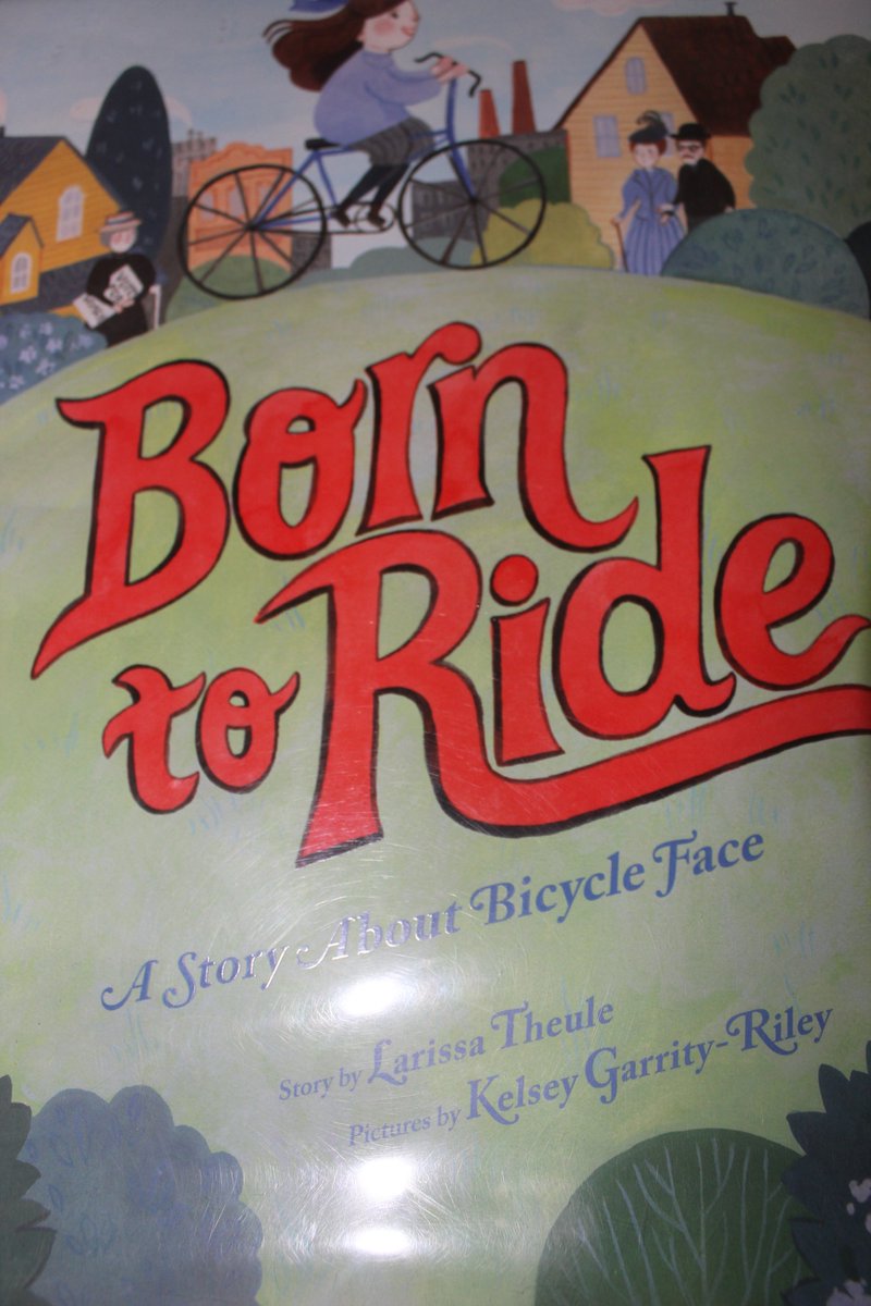What a great #WRAD2020 
<a href="/GainfieldSchool/">Gainfield School</a>! The best part?  A round of applause after reading aloud "Born to Ride" by @larissatheule
 #gesreads #myhappylibrarianface
