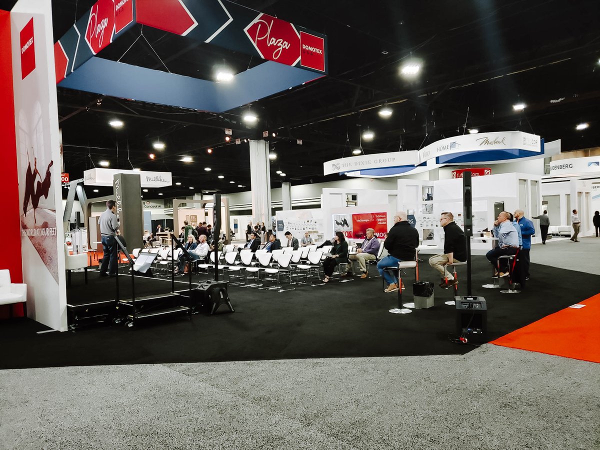 CYSwebsites's tweet photo. Did you have a chance to hear Jay, Vice President of Creating Your Space, speak at @DomotexUSA? If not, you still have an opportunity to listen to our expert social media director, Shannon Bilby Vogel, at 1:00 pm! #Domotex2020 #WhyIDomotex https://t.co/AY4xltasXl