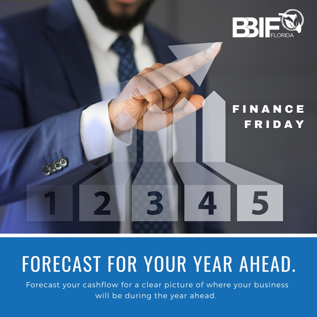 bbifflorida's tweet photo. #bbifbeyondloans #financefriday Keep your business afloat by forecasting cash flow monthly or quarterly throughout the year. The numbers will tell you a story about the year to come, &amp; you can adjust your strategy to maximize the highs, and anticipate the lulls. #smallbusiness https://t.co/5IIXNAKcqi