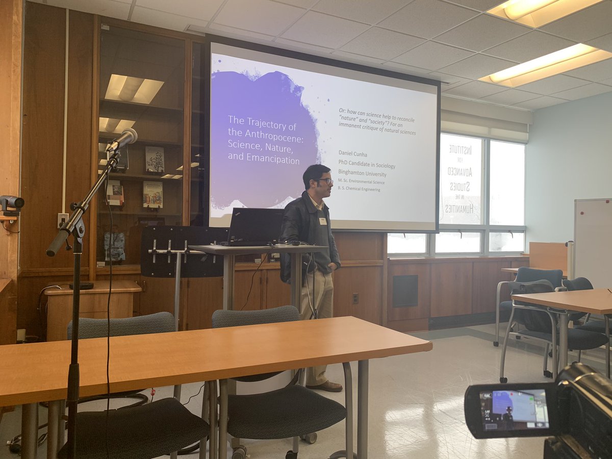 worldecology1's tweet photo. Daniel Cunha on “The Trajectory of the Anthropocene: Science, Nature, and Emancipation” https://t.co/ziKNqwf2Dk