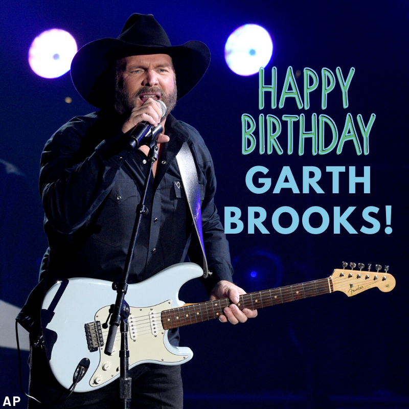 Happy Birthday!
Comment your favorite Garth Brooks song! 