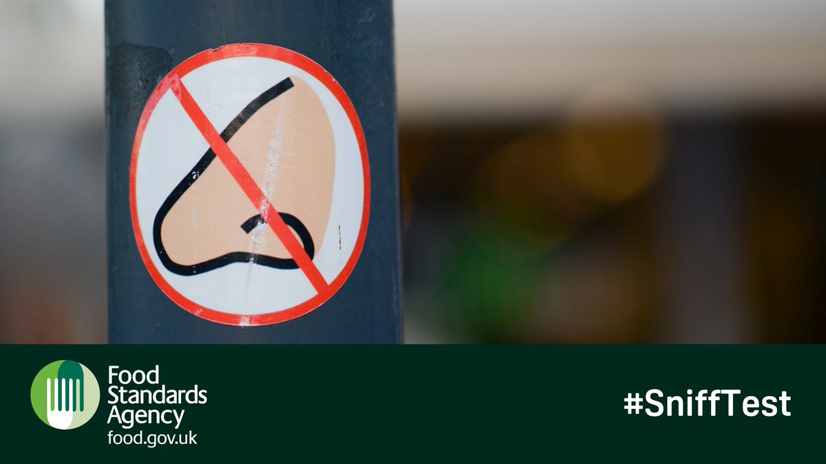 foodgov's tweet image. You cannot see, smell or taste the bacteria that cause food poisoning. Don’t trust the #SniffTest with food past its use-by date. bit.ly/UsebyAndBB4