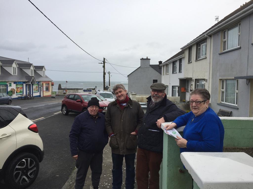 All quiet on the western front today despite the impending arrival of #StormCiara 

It won't knock a stir out of the people of Quilty who have faced #StormLeo and #StormMicheál over the past four years. Time for change!

#GE2020
#clare
#Ireland