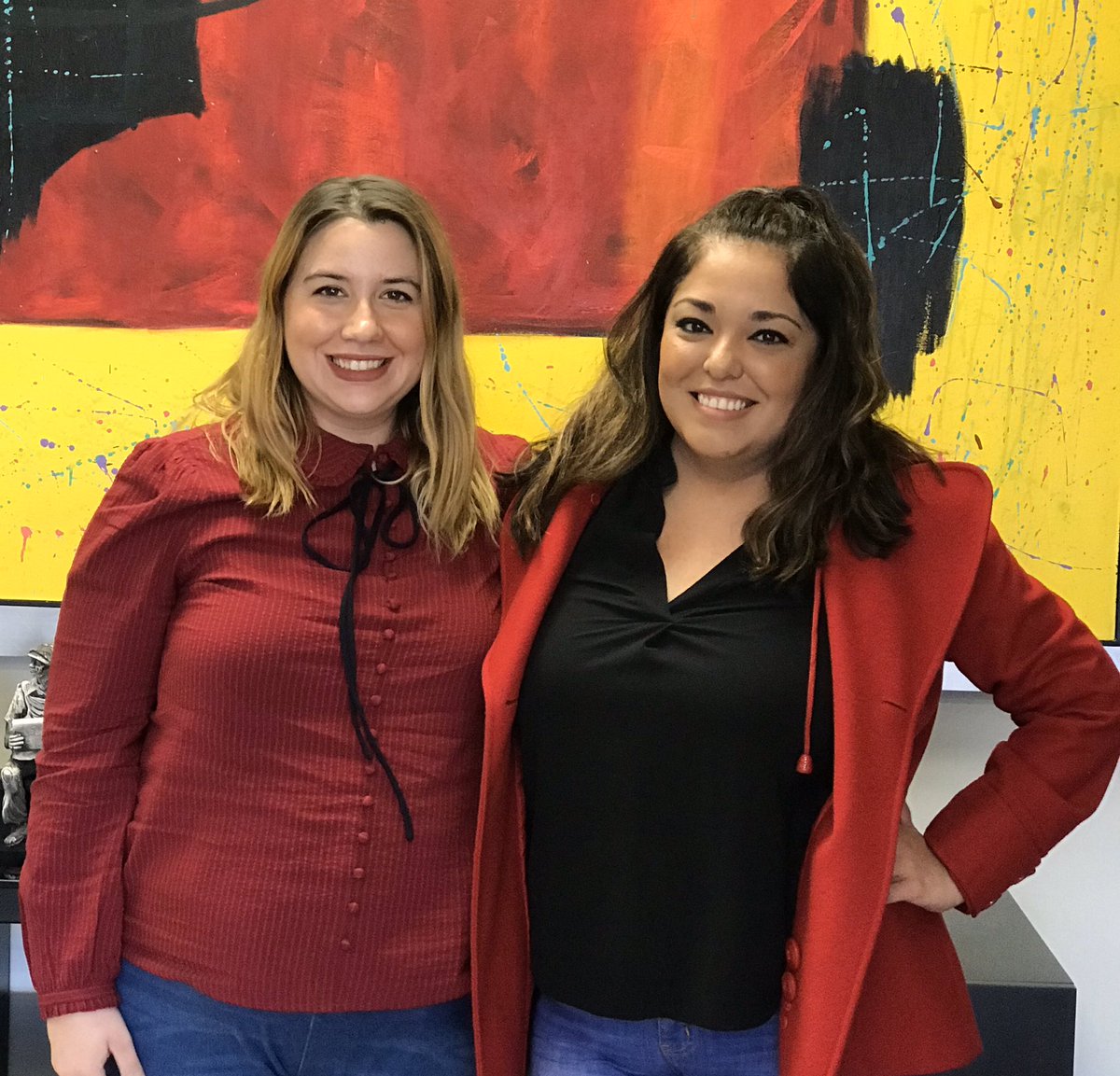 workinjurytx's tweet photo. ❤️Today is National #WearRedDay! Our team participated to raise awareness for heart disease prevention! #SAGoRed @AHASanAntonio ❤️ https://t.co/XwK8sdryRY