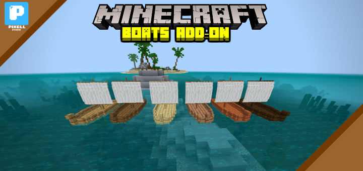 мод на парусные лодки в майнкрафт покет эдишн #6