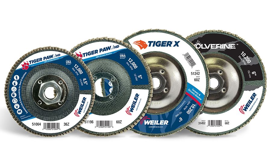 FFJournalUpdate's tweet photo. .@WeilerAbrasives expands its Tiger and Wolverine flap disc offering https://t.co/6bmJOkhgvE https://t.co/n4idPQMhyN