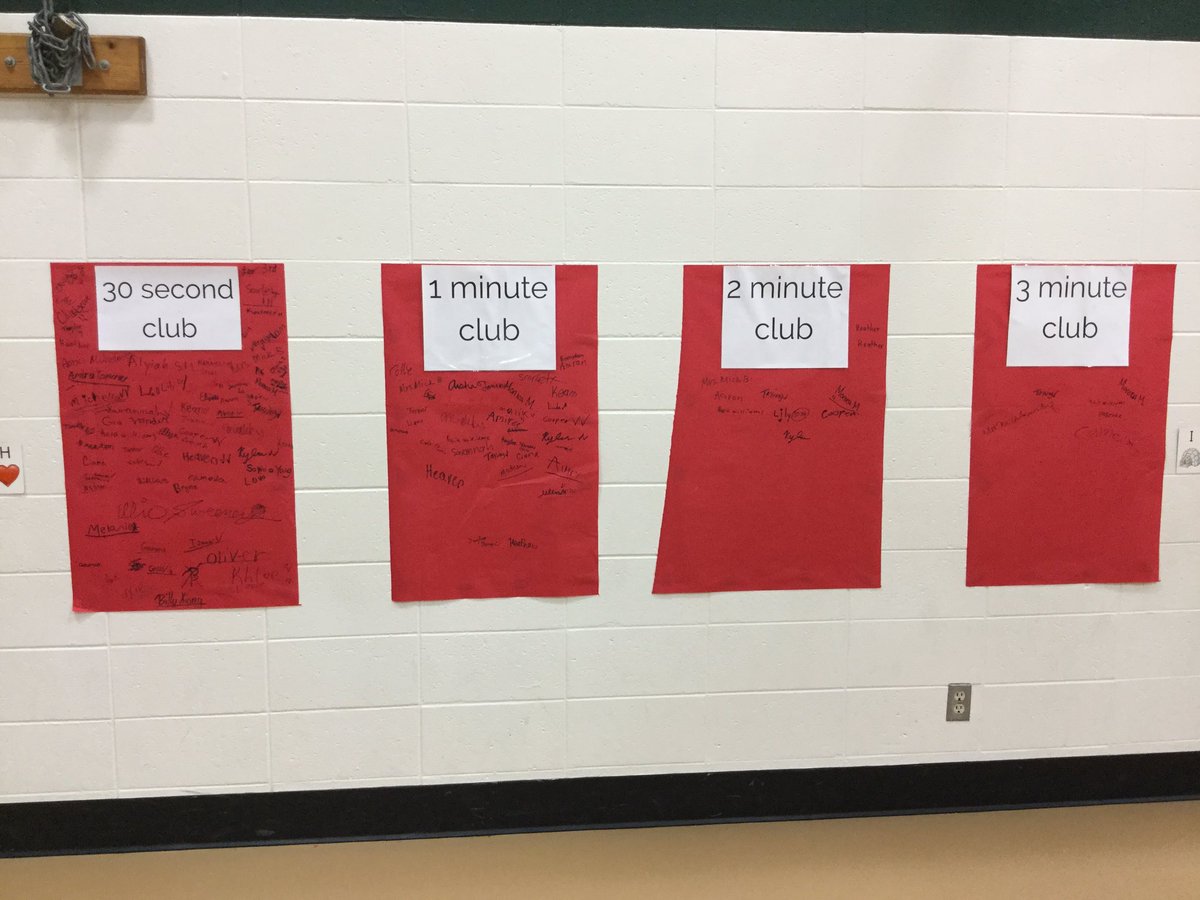 DMickBeversdorf's tweet photo. I added a 30 second club for more student success...I think it worked, https://t.co/s6LscITcuK