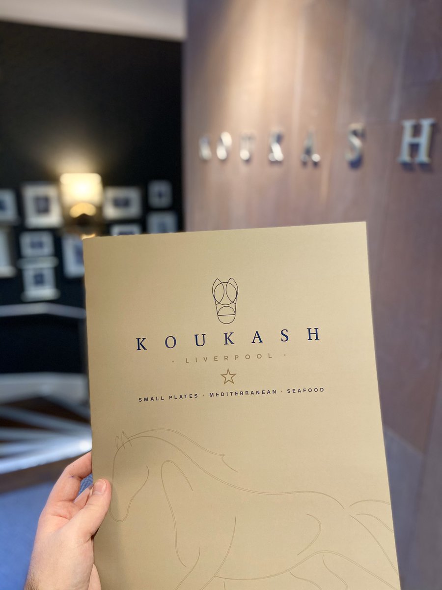 KoukashLIV's tweet image. Our new menus have arrived 😍 
We’re serving our new dishes for the first time this evening and can’t wait to hear what you think! #koukash #koukashliverpool #mediterranean #seafood #smallplates