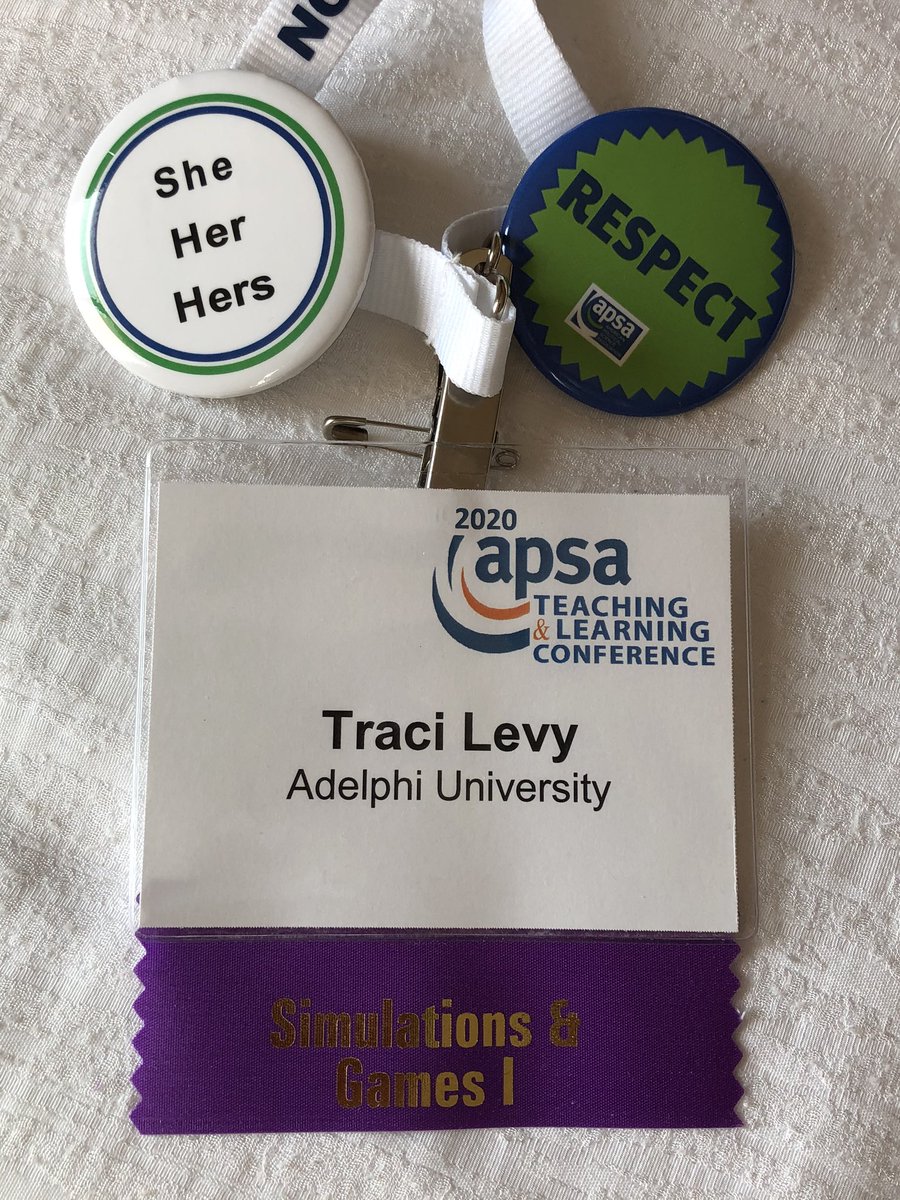 TraciMLevy's tweet photo. American Political Science Association setting the tone for inclusion at the Teaching & Learning Conference. #RESPECTcampaign @APSAtweets #pedagogy #apsa https://t.co/81LMA2U2K0