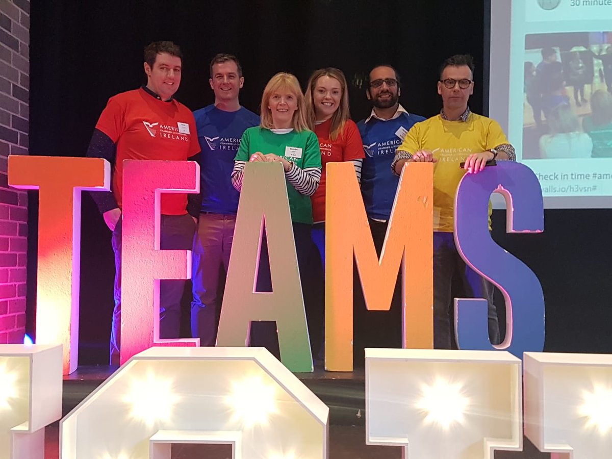 CareIndie's tweet photo. Wow! What a 2nd day it’s been, we are buzzing @AmericanChamber @BusinessDCU @united @ibm_in_ireland #AmChamHackers missing you @Bru_Nolan https://t.co/xQP4UNe00g