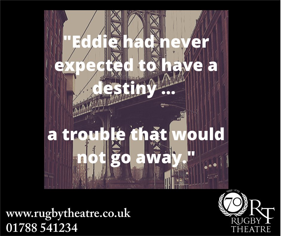 RugbyTheatre's tweet photo. A View From The Bridge - 22nd Feb to 29th Feb

Eddie Carbone - A middle-aged dockworker from Red Hook in Brooklyn, he lives a life like many other men in his Italian American community. 

Online at https://t.co/GjLGZbowzD 

#RugbyTheatre #RTAView #RTShows https://t.co/fgAJmyPsTW