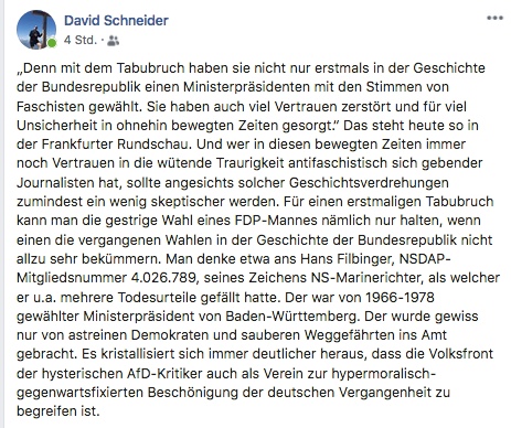 Achgut_com's tweet photo. #Tabubruch #HansFilbinger #NSDAP https://t.co/48NsSCBenq
