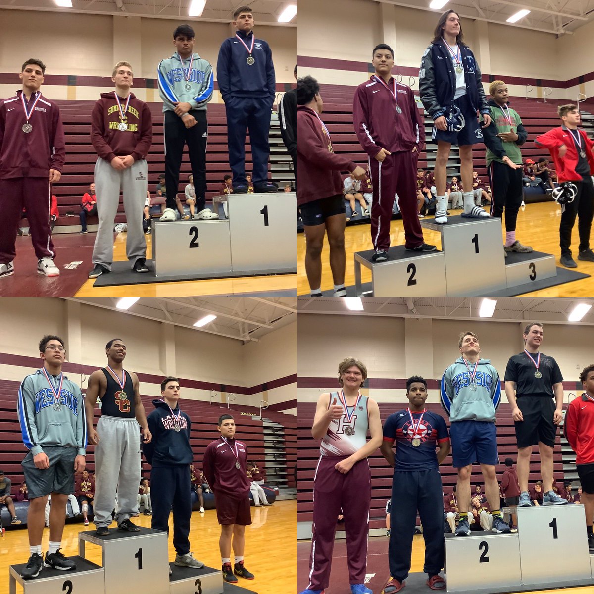 HeightsW's tweet photo. Heights Wrestling turned heads at yesterday’s district meet! We have 8 wrestlers advancing to regionals next week! https://t.co/tQLr95ltCb