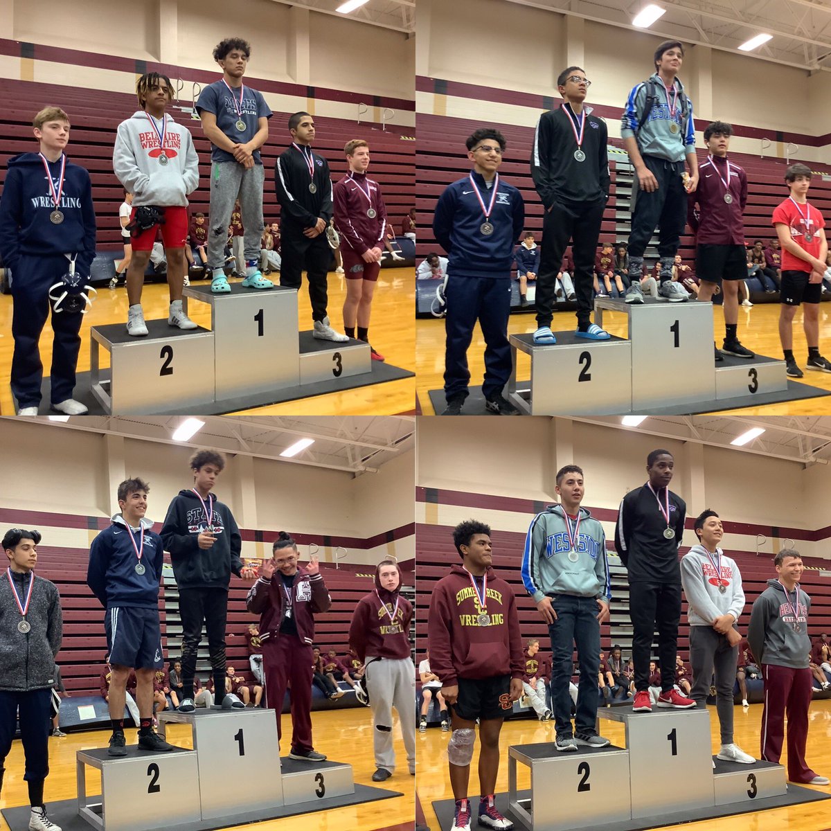 HeightsW's tweet photo. Heights Wrestling turned heads at yesterday’s district meet! We have 8 wrestlers advancing to regionals next week! https://t.co/tQLr95ltCb