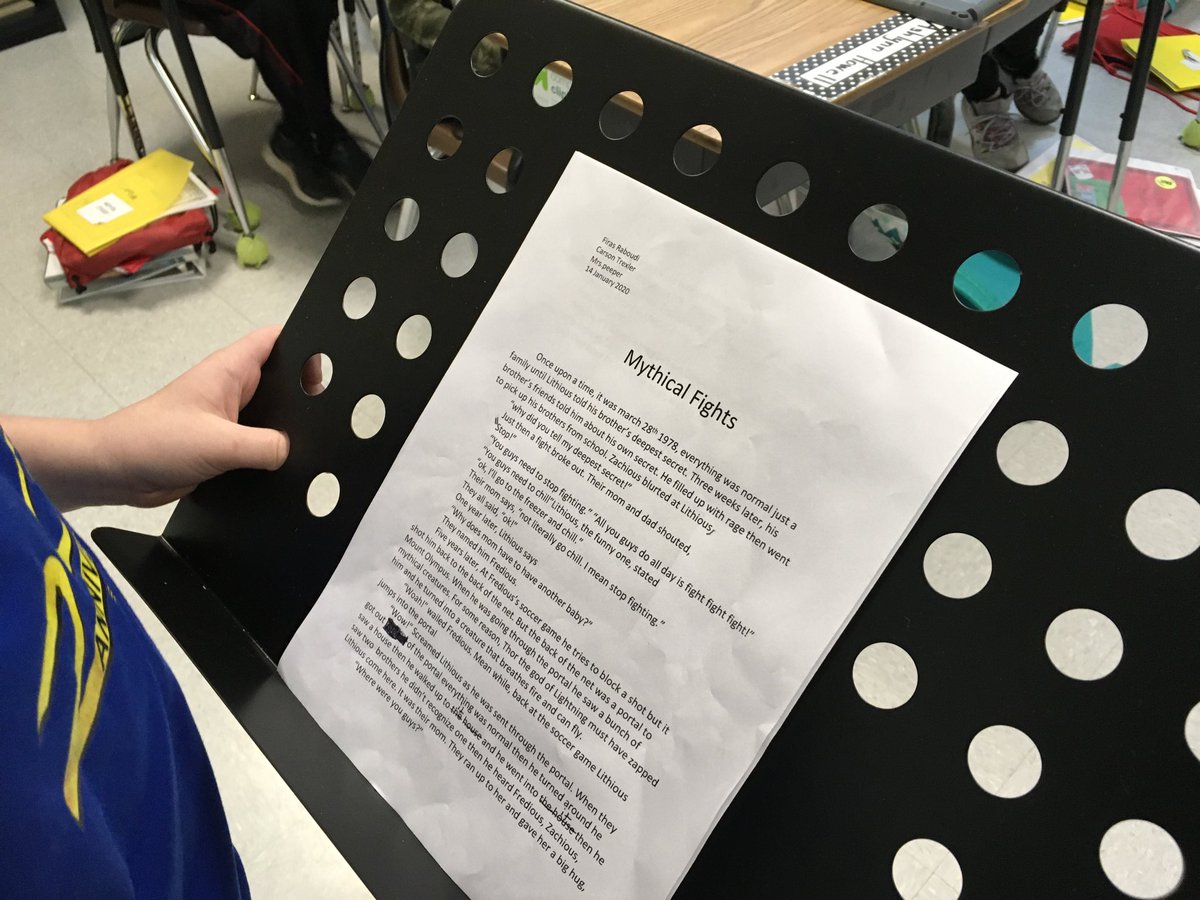 Tpeeper7's tweet photo. We loved using our imaginations to create our own myths. #narrativemasters ⁦@cville_schools⁩ ⁦@crosswindeagles⁩ https://t.co/ecGs8GOVQE