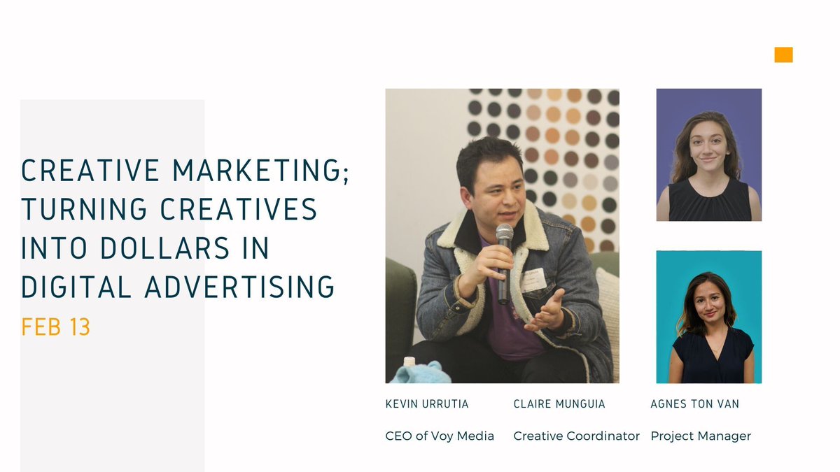 VoyMedia's tweet photo. Let's talk about creative marketing over drinks, shall we? Hosted by our CEO Kevin Uruttia, we expect you to walk out of here confident about your next Facebook campaign.
#digitalmarketing #meetupNYC #facebookads #networking #nycgroups
https://t.co/XX92yQUJao https://t.co/leEOqe1ltQ