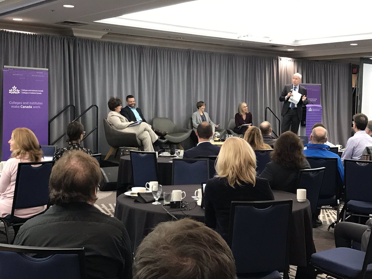 ExL_DalAC's tweet photo. Final group of panelist speaking on Skills for the Future: Federal Government perspectives @CollegeCan #ContEd20 #FormCont20 https://t.co/i6BDBiTAW6