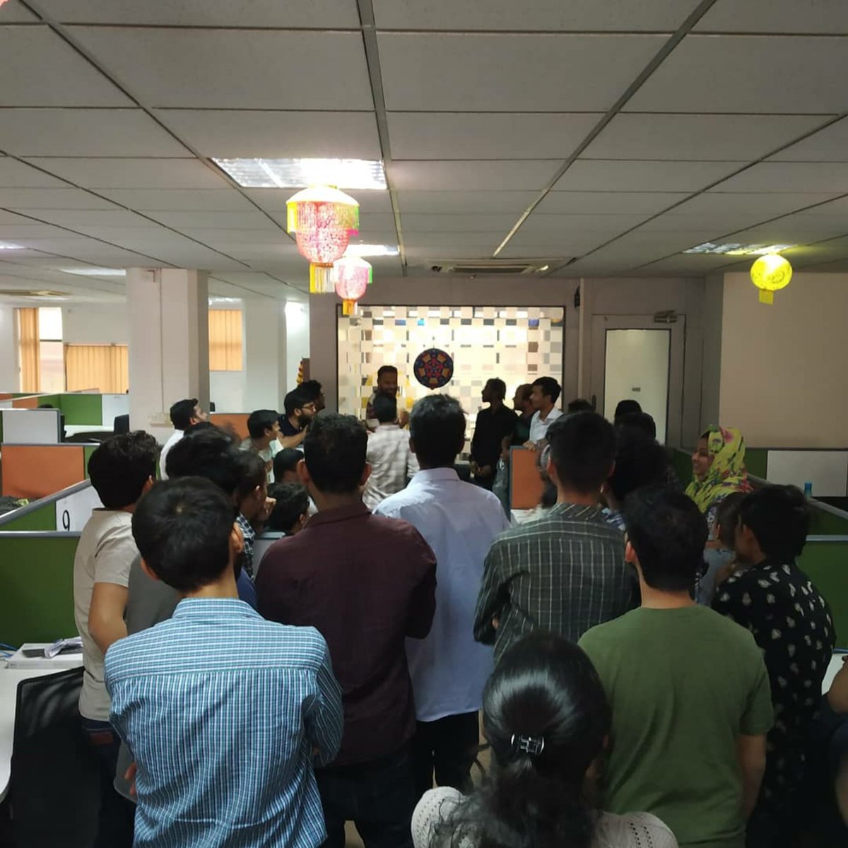 codilar's tweet photo. Friday fun at #Codilar. What's more exciting than hitting the target blindfolded.
#LifeAtCodilar #OfficeCulture https://t.co/qap0j4sf8n