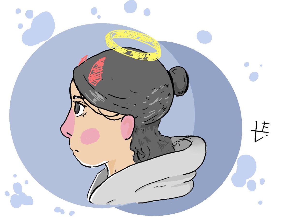 xLeviacker's tweet photo. decidi me desenhar do jeito que eu sou sla
tava com um bloqueio ferrado mano, sem ideias para desenho então decidi me desenhar com meu cabelin grande e preso, pq por no reasons eu sempre me desenho de cabelo curto sla
#desenho #drawner #tocomfome
to com fome :v https://t.co/Vxcyr63yK6