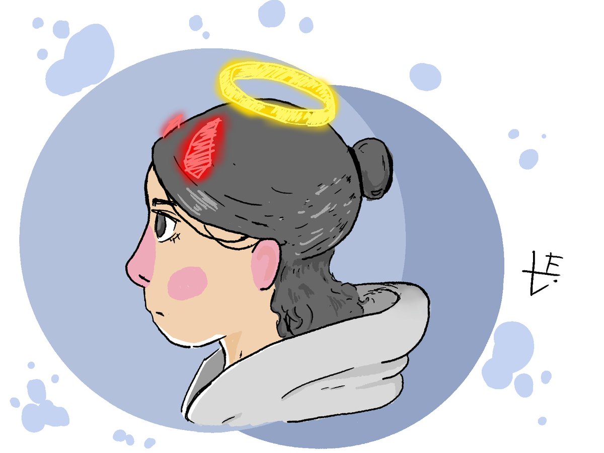 xLeviacker's tweet photo. decidi me desenhar do jeito que eu sou sla
tava com um bloqueio ferrado mano, sem ideias para desenho então decidi me desenhar com meu cabelin grande e preso, pq por no reasons eu sempre me desenho de cabelo curto sla
#desenho #drawner #tocomfome
to com fome :v https://t.co/Vxcyr63yK6