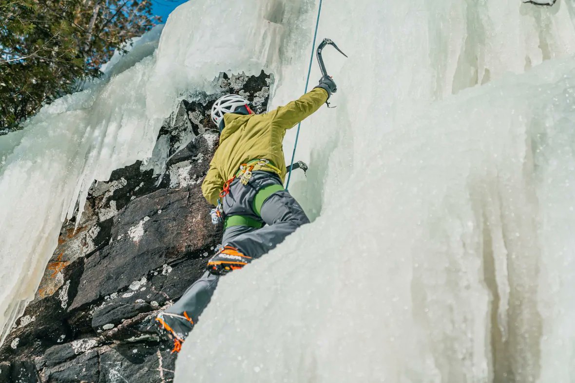 CBCOttawa's tweet photo. Maynooth, about 200 km southwest of Ottawa, is the ice climbing hub of Ontario, according to an organizer of this weekend's @SOIceFest: https://t.co/srIwN4Odjc via @HallieCBC https://t.co/dh1L37Q9Wq