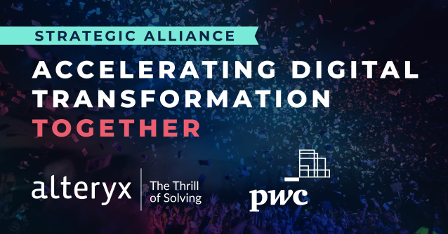 casco_giu's tweet photo. Did you hear the news? @Alteryx announces strategic relationship with @PwCUS as a “Global Elite Partner,” accelerating digital transformation, advanced analytics and automation. https://t.co/2RH0tUk0tI https://t.co/yVxG3ZdeCm