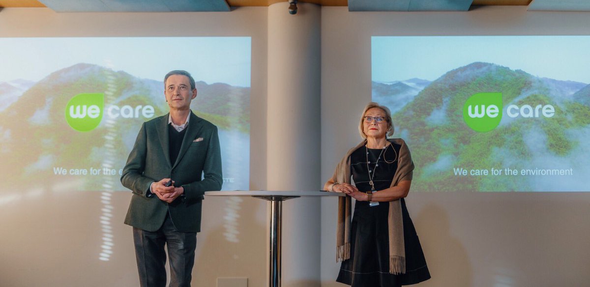 I am so proud of our new values which were launched today together with <a href="/peter_vanacker/">Peter Vanacker</a> and our people. 🙌 These values symbolize our unique Neste spirit. We care for each other, we have courage and seamless cooperation every day. #NesteLife