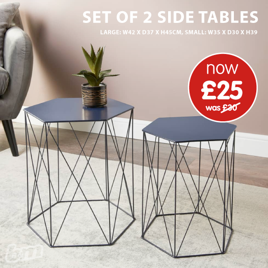 B&M Stores on Twitter: "Geo look? Yes please🤩! Grab a pair of hexagonal ...