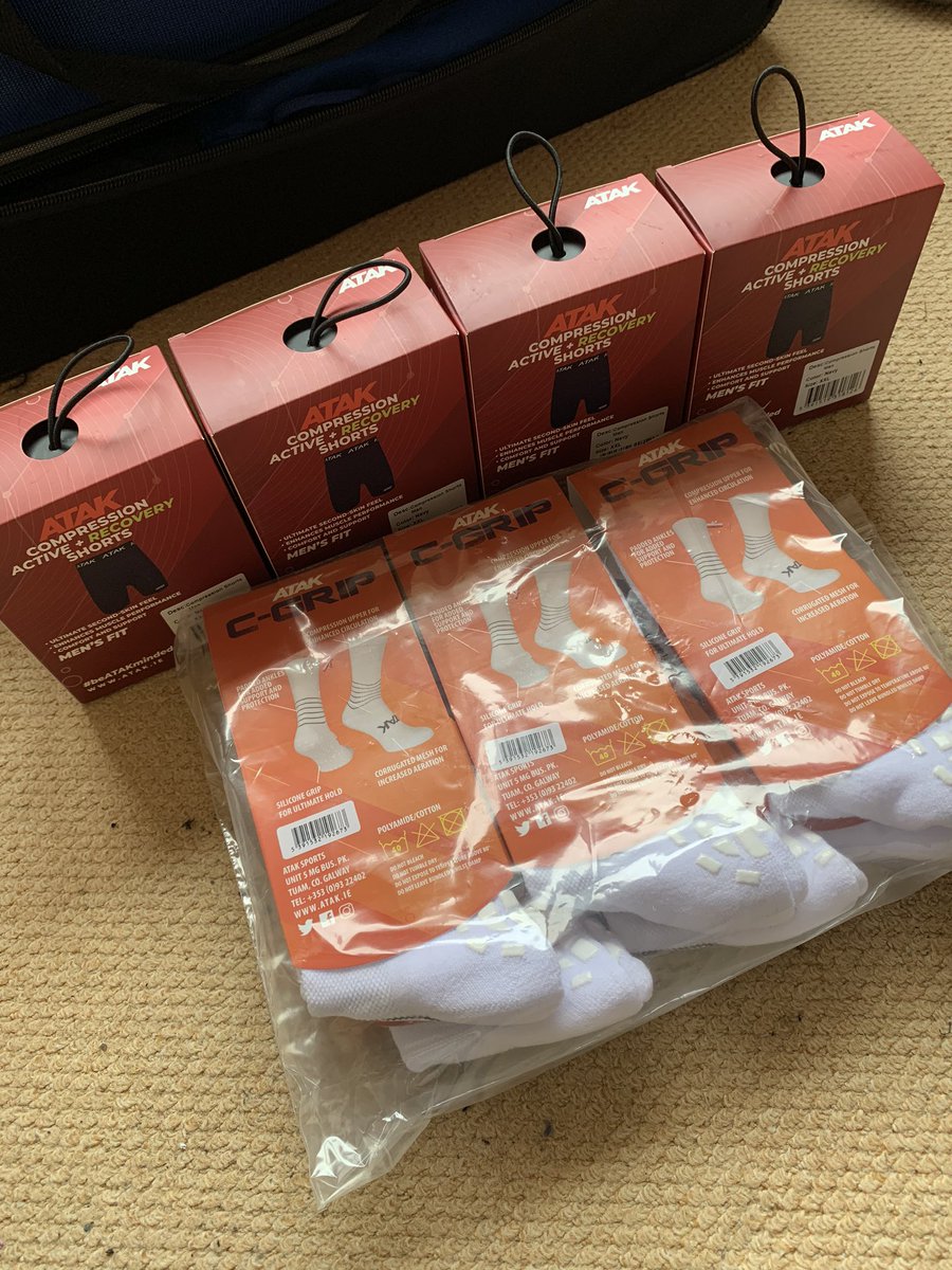 boydrankin's tweet photo. Thank you @AtakSport for the delivery! I’ve tried a few over the years but these socks are the best in the business! Thanks guys! #atak #cgrip https://t.co/l1LQVRtMIq