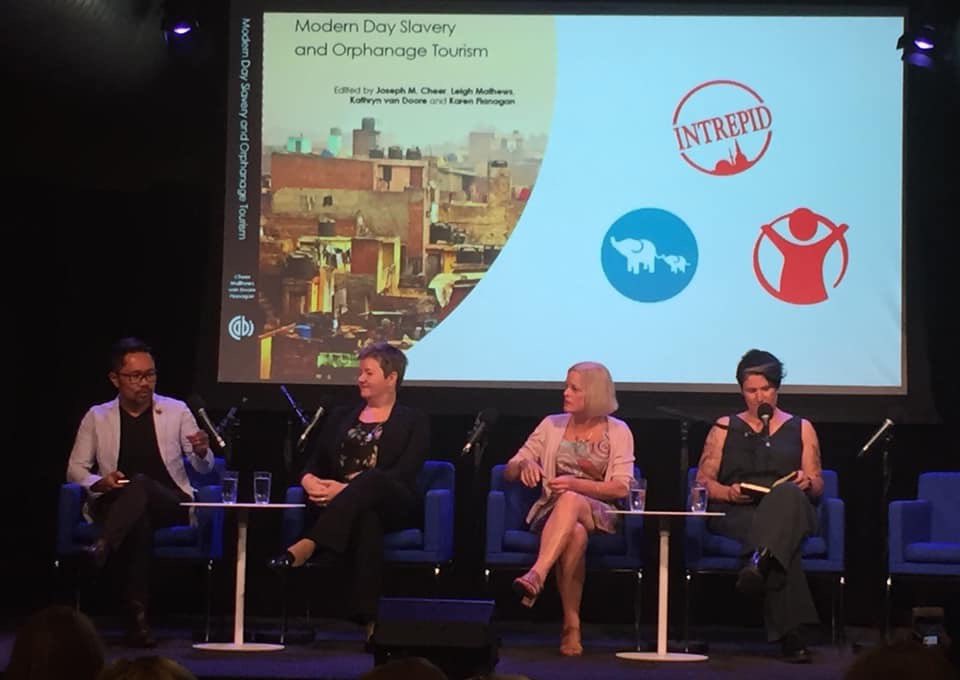 We officially launched Modern Day Slavery and Orphanage Tourism. Thanks <a href="/ALTOConsultants/">ALTOglobalconsulting</a> <a href="/katevandoore/">Dr Kate van Doore</a> <a href="/KarenFlanaganAM/">Karen Flanagan AM</a> <a href="/LCBarnes/">Leigh Barnes</a> <a href="/lindareynoldswa/">Linda Reynolds</a> <a href="/savechildrenaus/">Save the Children Australia</a> <a href="/Intrepid_Travel/">Intrepid Travel</a>  #modernslavery #orphanagetourism @CABI_Books <a href="/CABI_Tourism/">CABI Tourism</a>  Book details cabi.org/bookshop/book/…