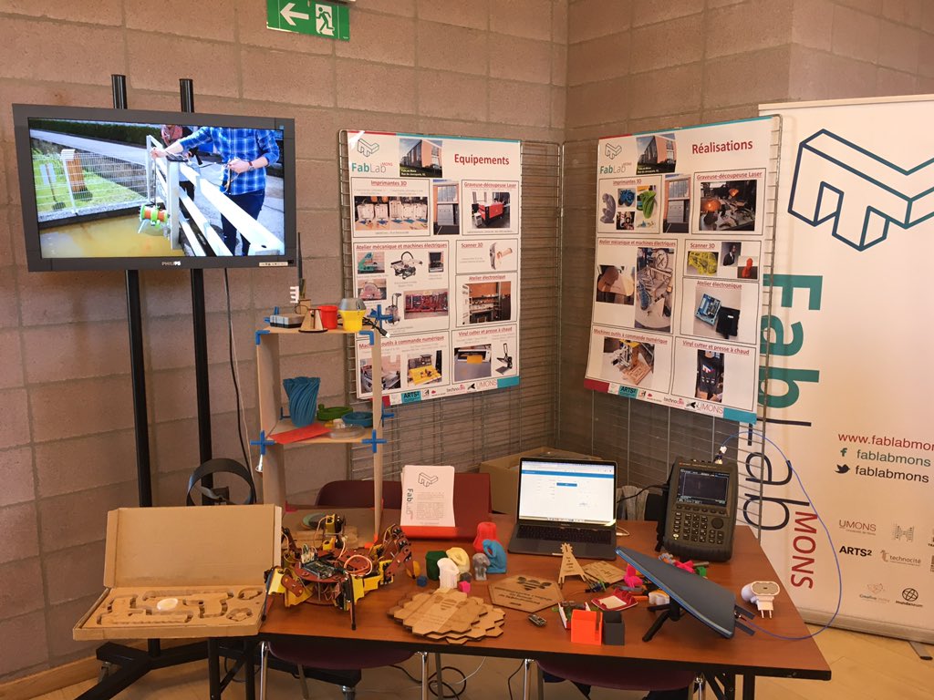 FabLab Mons tweet media
