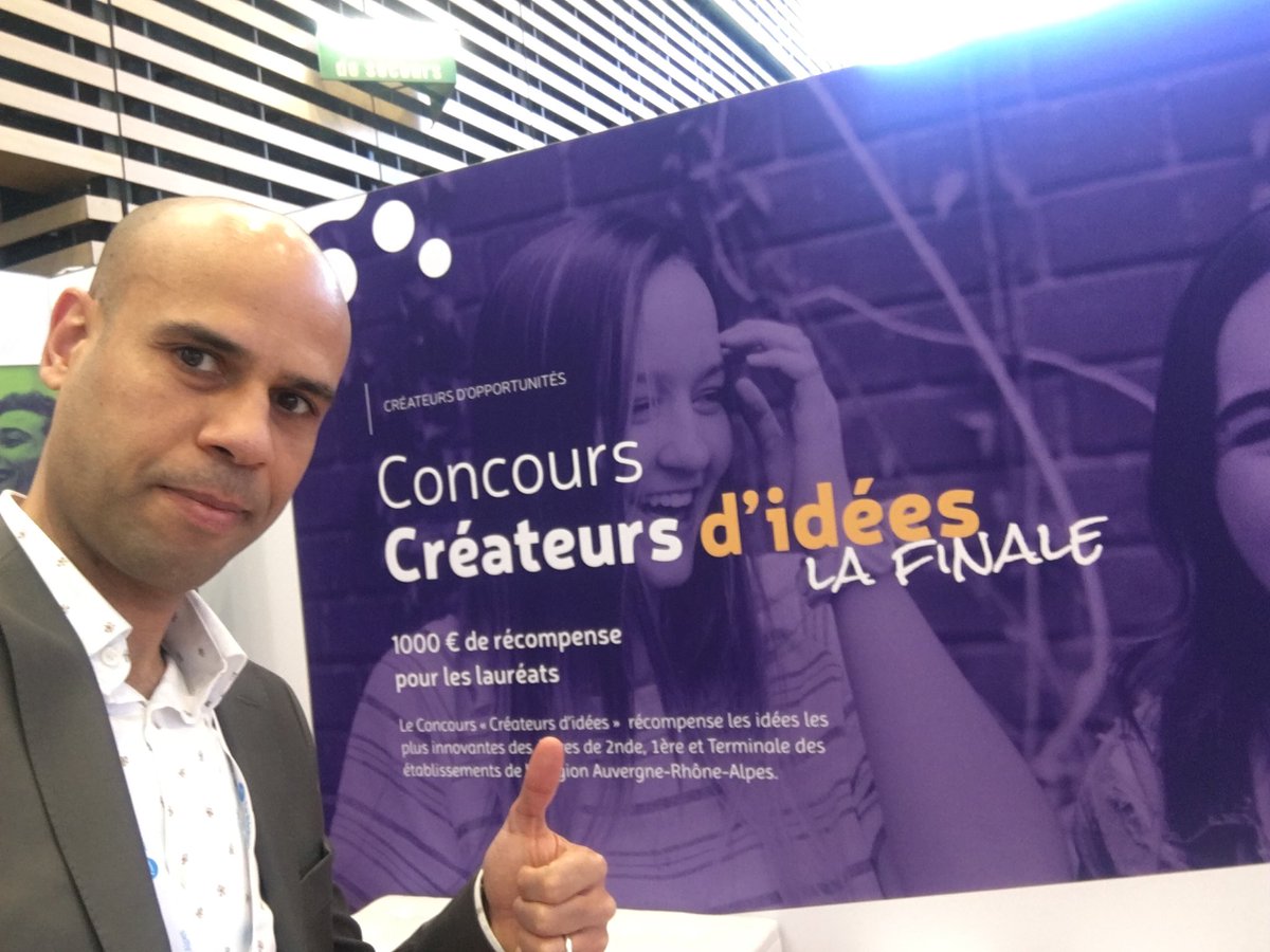 ABBESRamzi's tweet photo. Content de participer au jury du concours Créateurs d’idées #actionconnexion #swarm #visiativ ⁦@MedefAura⁩ https://t.co/cUPtnjPRFi