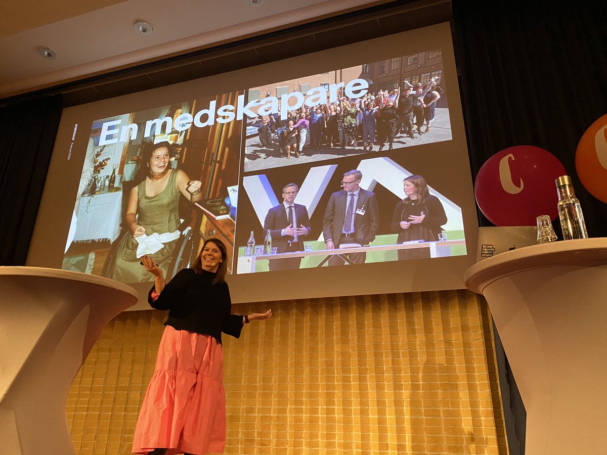 TDJeanette's tweet photo. Jag har ENORMA FÖRHOPPNINGAR på er här på konferensen gällande omställningen till framtida personcentrerad vård! @lisalindstrm inspirerar till innovation och delaktighet i vården på riktigt @ #GPCC10 https://t.co/Vm5uYcVexa