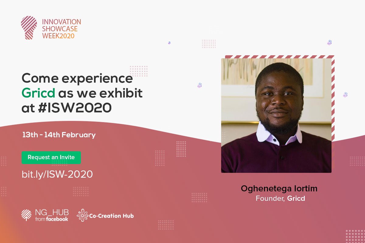 GO_FIGORR's tweet photo. Gricd would be at the Innovation showcase week 2020 Where we would showcase our next generation solutions.
Be our esteemed guest as we exhibit our cold boxes on the 13th and 14th of February 2020.
#LWS2020 #startup #Gricd #showcaselagos #solutions #Lagos #Coldchainsolution https://t.co/yLgf2xFJ75