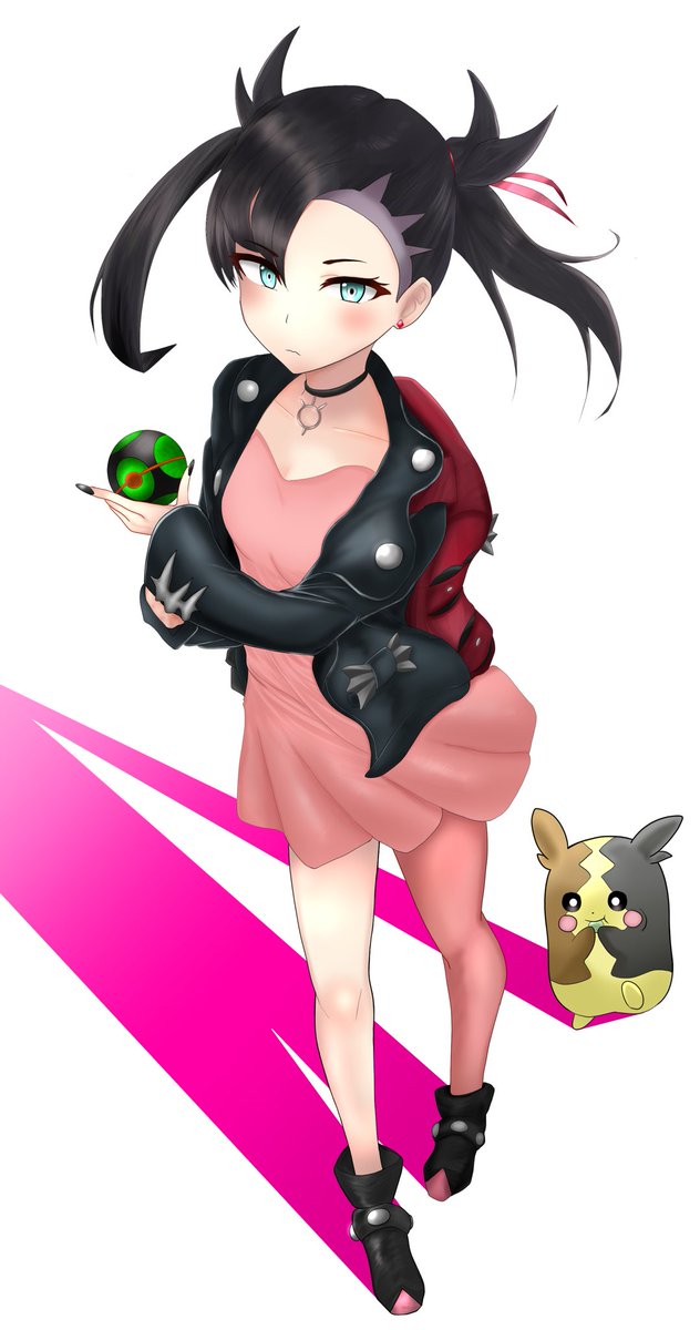 ポケモン ポケモン剣盾のマリィとモルペコ ポケモン剣盾 サヌタヒコのイラスト