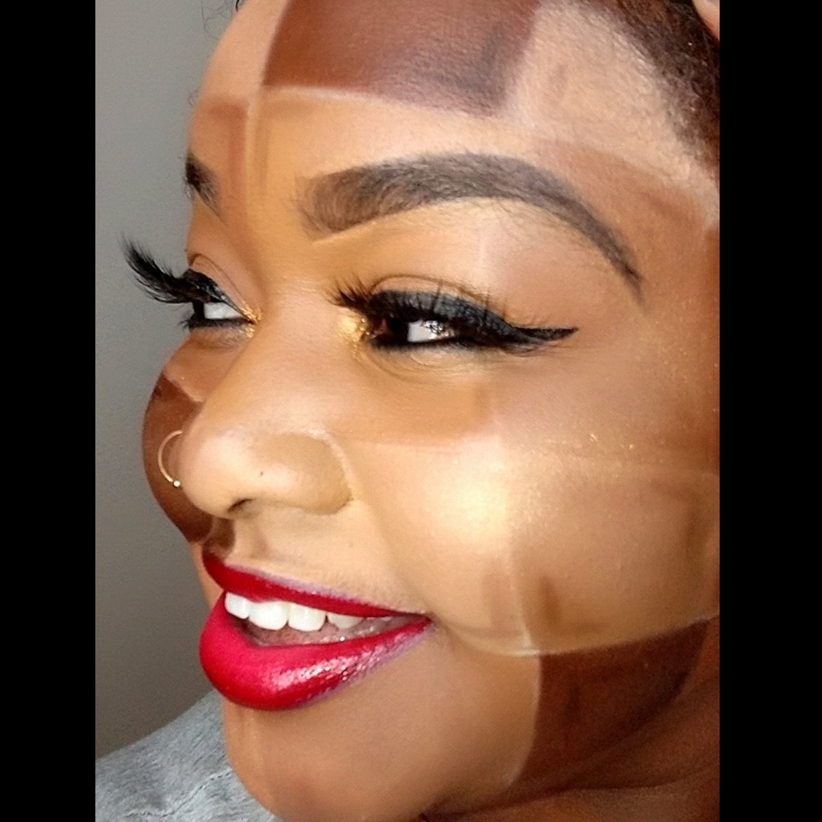 So_RizMatic's tweet photo. Oh baby .... We celebrate EVERY Shade✊🏽✊🏾✊🏿
Our Black #BEEN Beautiful 👑
Happy Black History Month Beauties ❤️
#RizzyGlam On IG
February Bookings available💄
Creative beats , Glam &amp; soft glams https://t.co/IR5wfKcRm7