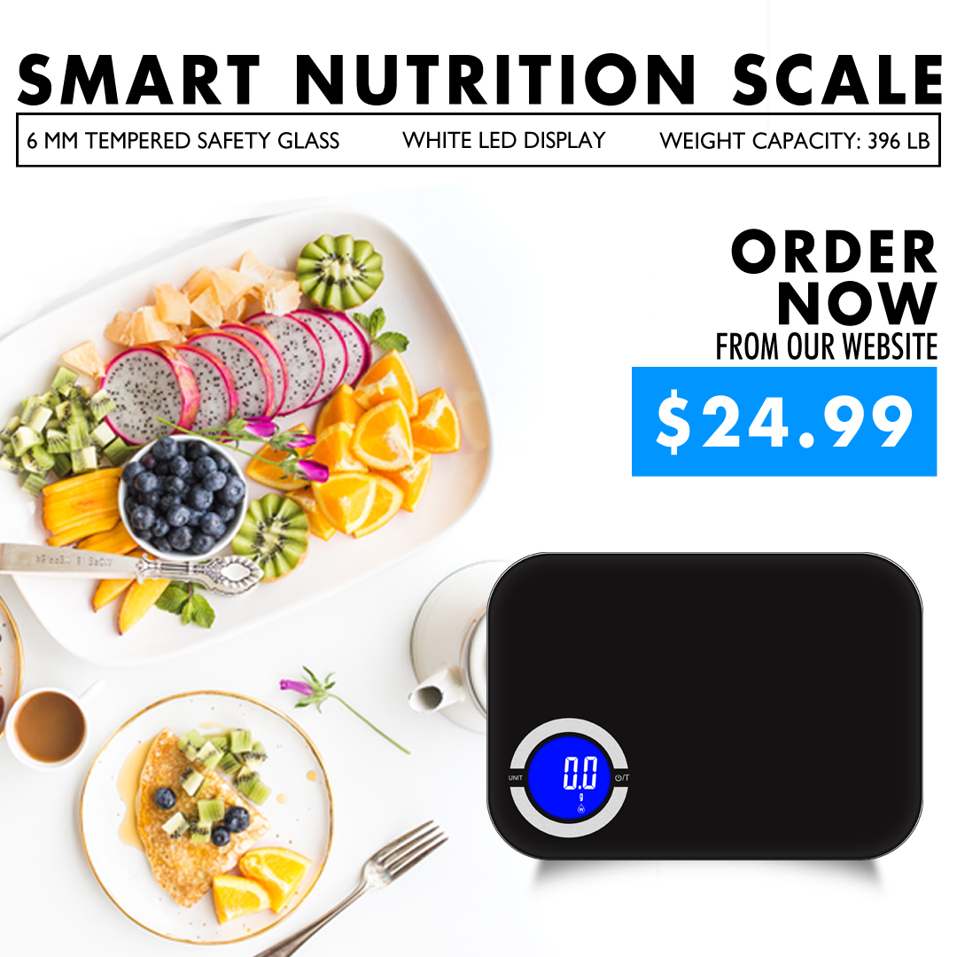 nextlevelfitapp's tweet image. We brings you an ideal Smart Nutrition Scale for providing multiple nutrition info to track your daily food consumption. 
Visit @ nextlevelfitapp.com  and order NOW!
#KitchenTools #SmartNutritionScale #DigitalKitchenScale #Diet #Dieting #FitGoals #FitTips  #GetFit #Fitness