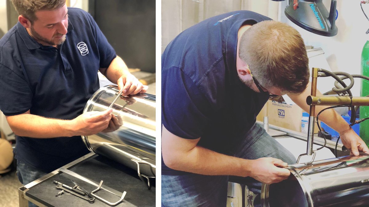 PharmaHygiene's tweet photo. Our talented team at the #modificationstation can adapt any of our standard products to suit your precise requirements. From adding or removing handles, to graduations or special etching, you never have to settle for ‘adequate’ when it comes to your #processequipment ☺️ https://t.co/QM4M8aW4Nx