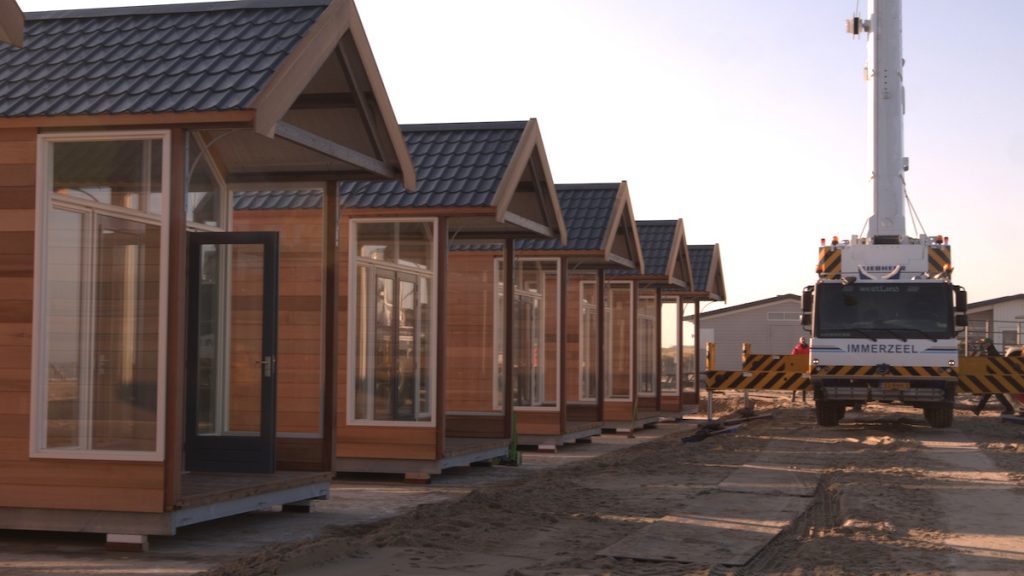 Nieuwe strandhuisjes voor strandpaviljoen Zee en Zon is.gd/5LZAKe #Katwijk #Rijnsburg #Valkenburg #strandhuisjes