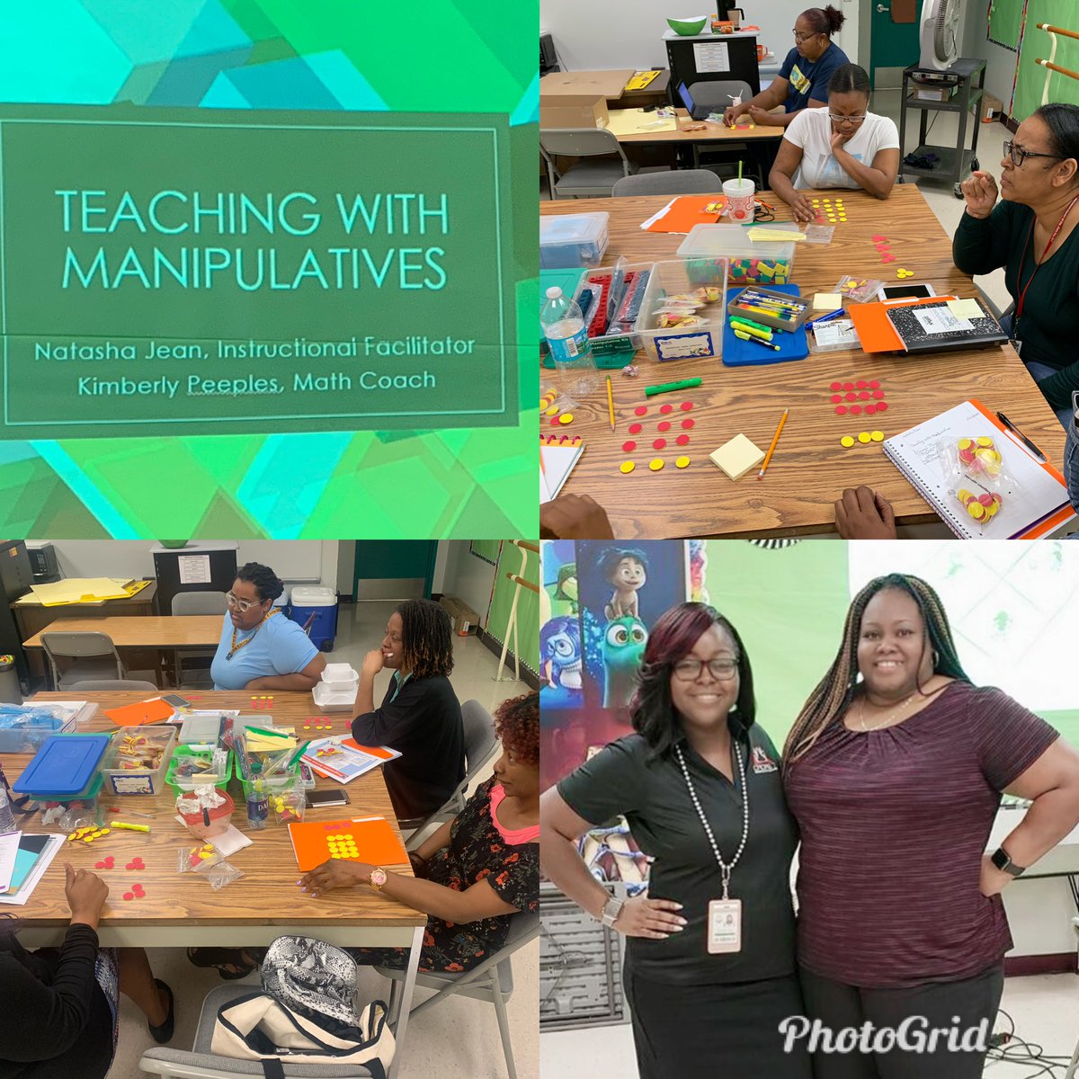 BCPS_DeputySupt's tweet photo. Math is like icecream...soo many flavors of Manipulatives. The intermediate teachers of Oriole enjoyed them all and looks forward to sharing with their scholars! #Creativity #Math @orioleelem @Blue_Sheneka #OSPABest #BestofOSQ https://t.co/l2AXY8E1hY