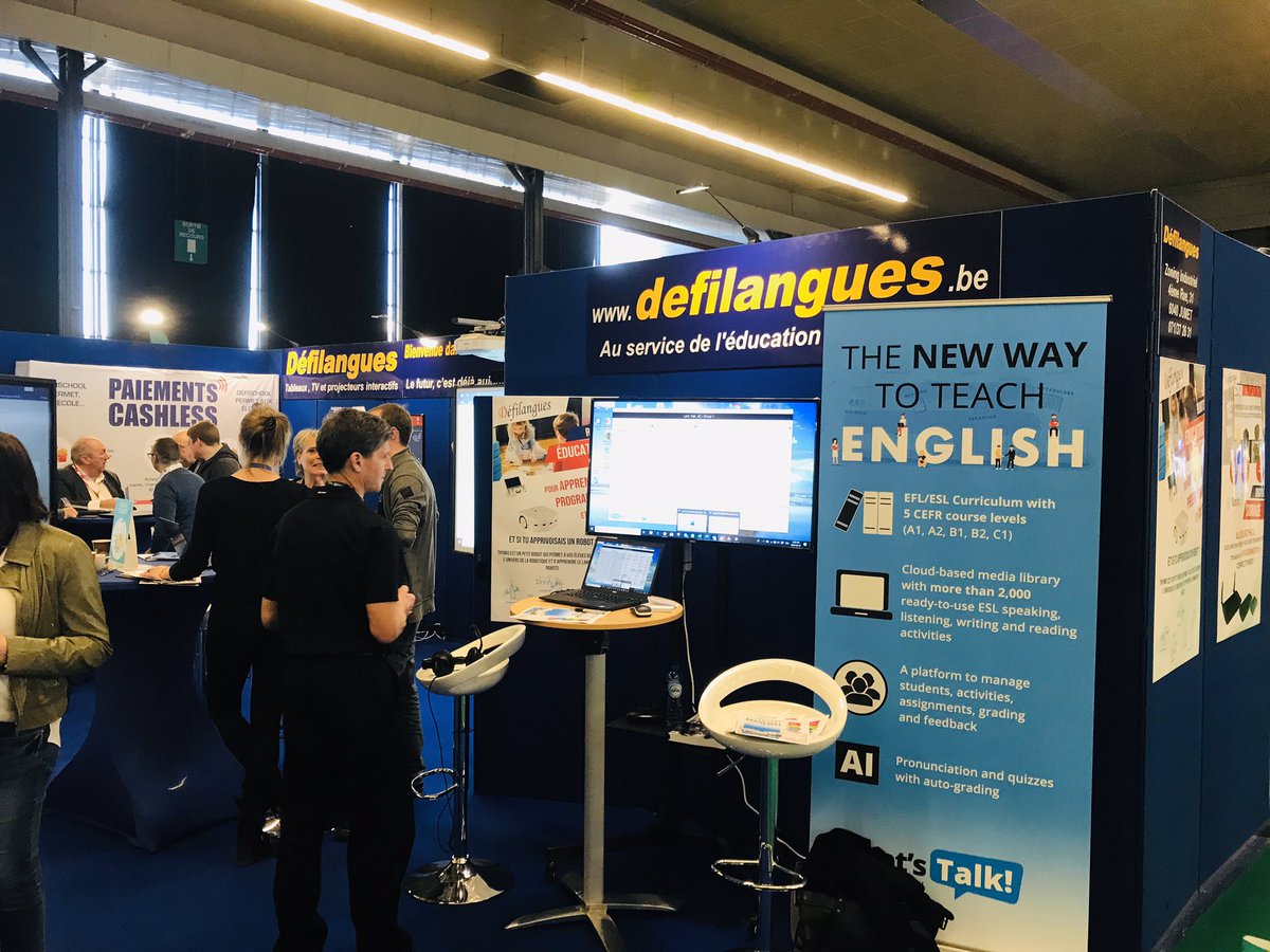 L’expertise du #Québec dans le #numérique en #éducation a été très remarquée lors de cette 2e édition du School Education Transformation Technology #SETT à #Namur !