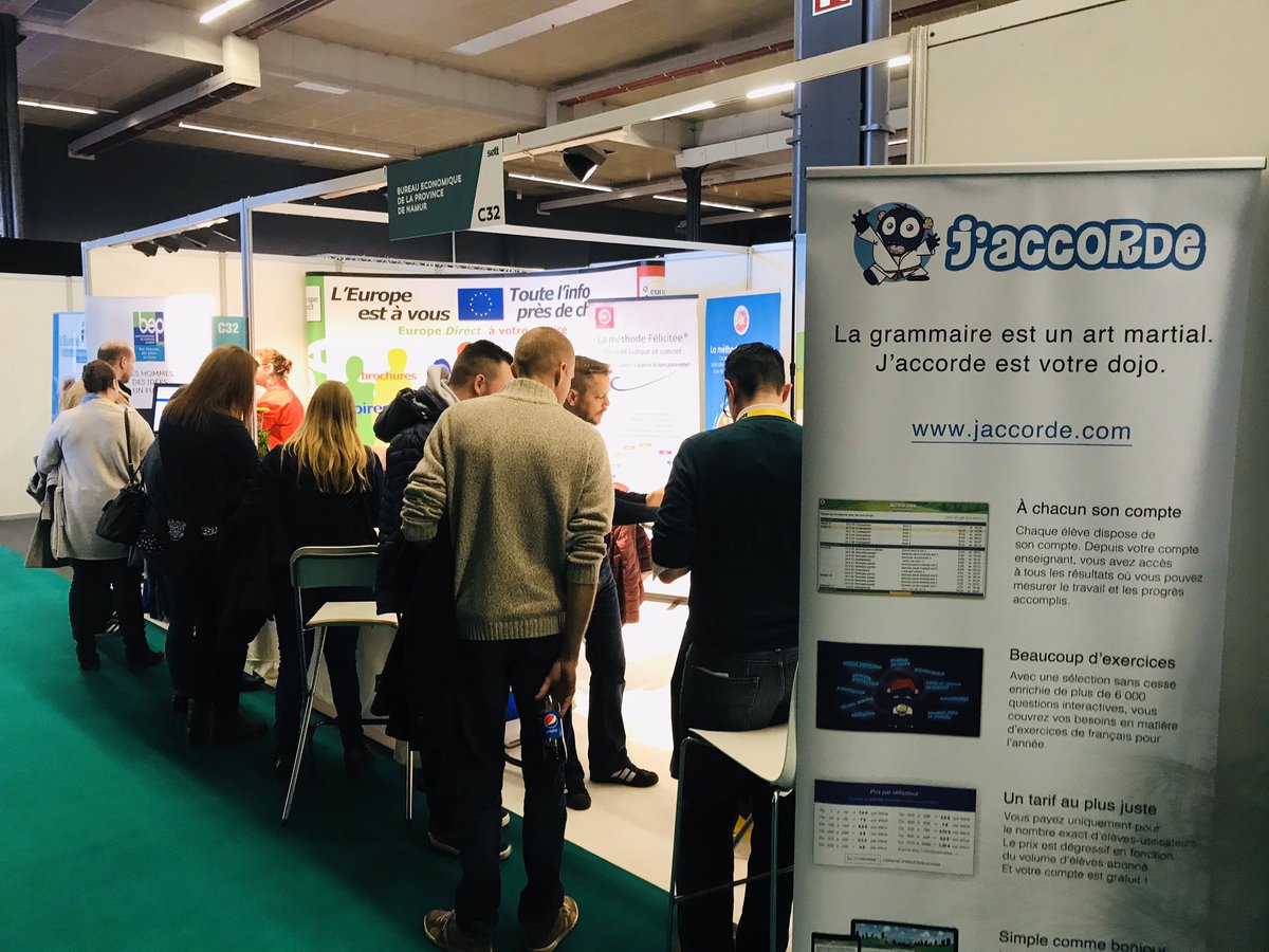 QuebecBeneluxUE's tweet photo. L’expertise du #Québec dans le #numérique en #éducation a été très remarquée lors de cette 2e édition du School Education Transformation Technology #SETT à #Namur ! https://t.co/PFOtZnRoAt