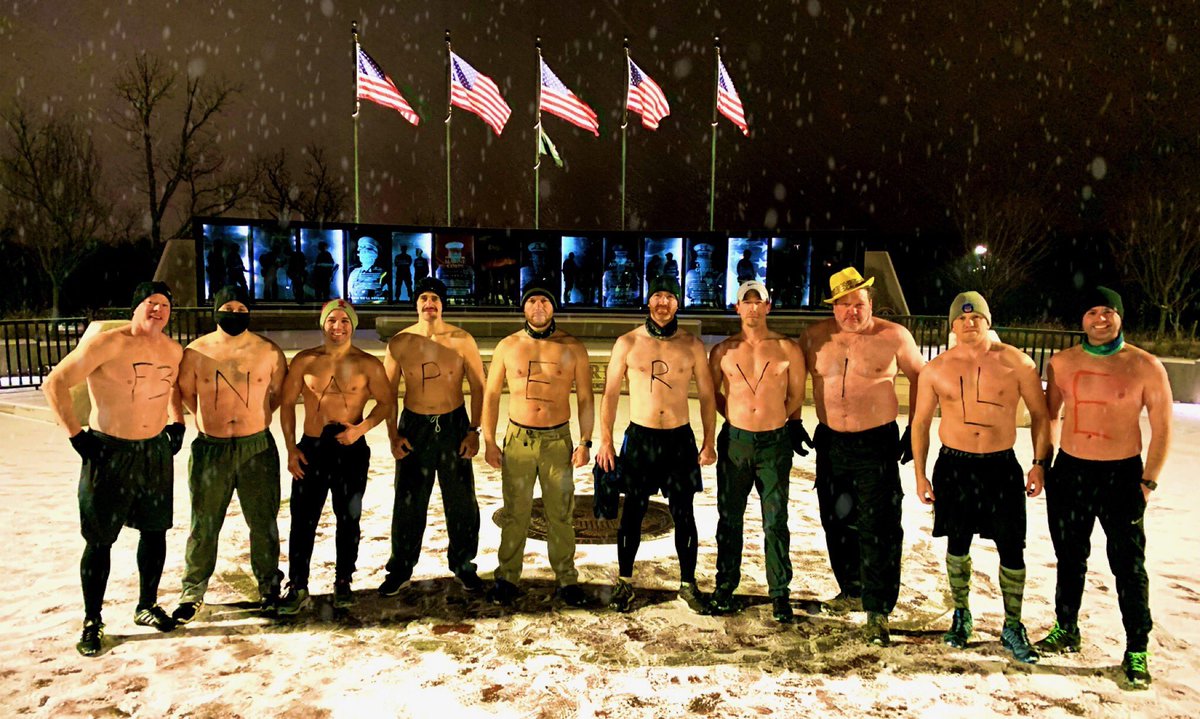 Alright <a href="/F3Naperville/">F3 Naperville</a> - You won the challenge, but we win the calendar shoot, &amp; thought it appropriate to wait for snow ... you know, for the lighting.