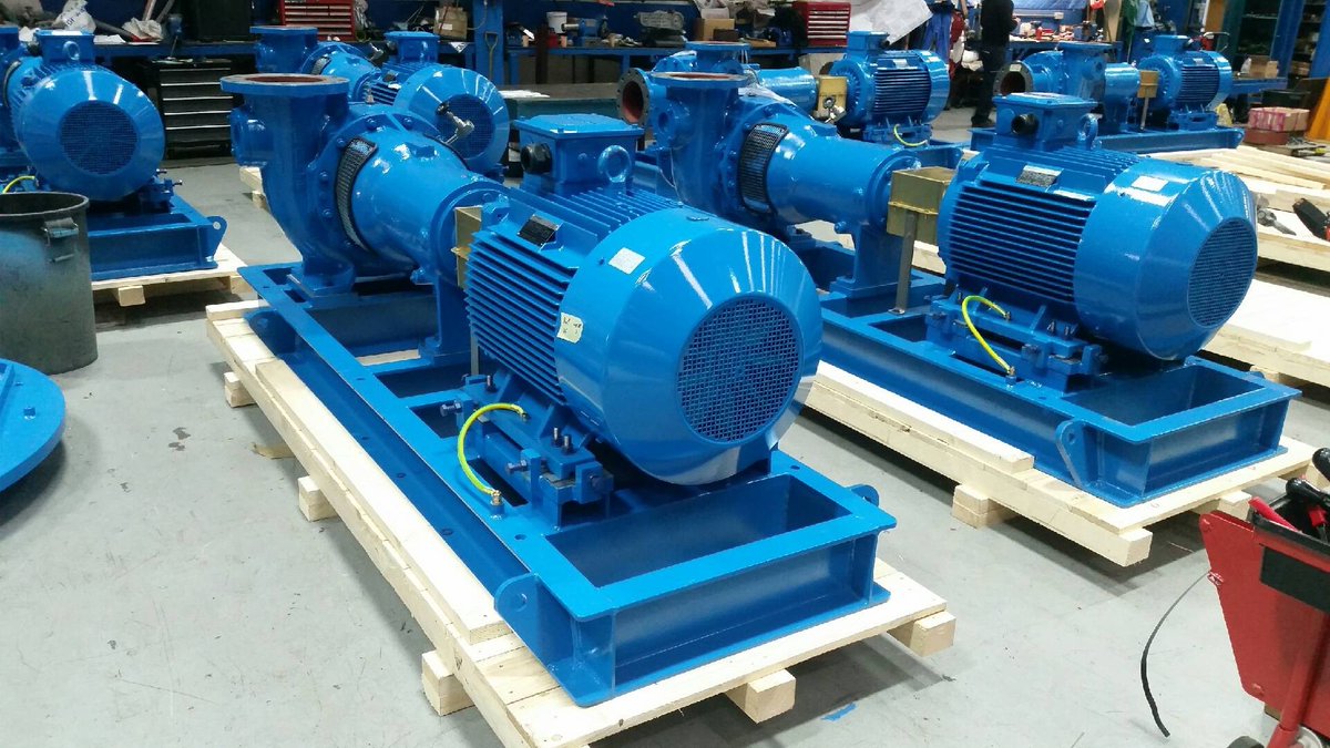 we manufactured 18no. heavy duty mild steel pump frames for our client who is now shipping the finished product off to Iraq #fabrication #welding