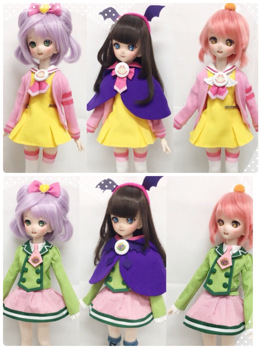 プリパラ コヨイ ぬいぐるみ アボカド学園制服 展示のみ】(卓番6-06-14) ♡プリパラ♡ ✨私立パプリカ学園小学部制服