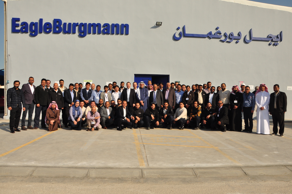 EagleBurgmann's tweet photo. EagleBurgmann has celebrated the official opening of the DGS Center of Competence in Al Khobar, Saudi Arabia. There, excellently trained, experienced service engineers perform maintenance and repair work on compressor seals and give customers advice on all seal-related matters. https://t.co/tqaikCYS4A