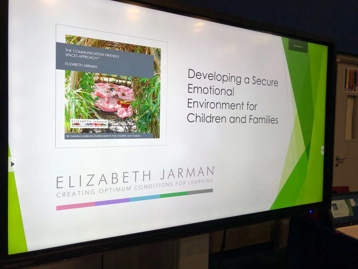 ElizabethJarman's tweet photo. I was talking about the importance of the emotional climate at todayโs conference. Great discussions triggered and delegate practice examples shared ๐ #EYFS20 https://t.co/XQCdeQNpSf